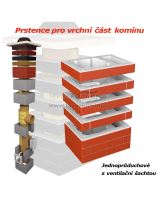 Příplatek za oranžové prstence pro jednoprůduch s ventilační šachtou (1)