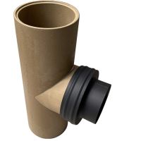 KOVO - převlečná redukce pro komín o průměru 200 mm - převlečná s těsněním (vnější) (3)