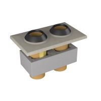 CS komín Universal dvouprůduch Optimal 160-45°/180-45° (1)