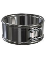 CS komín MKD s vybíracími dvířky průměr 150 mm kouřovod 90° - lakovaný RAL (24)