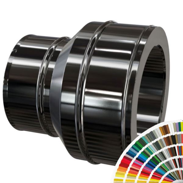 MKD - Prodloužené ukončení sopouchu 180 - MKD/MKS - lakovaný RAL