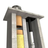 CS komín Plast dvouprůduch Optimal PLUS 200/80 mm 45° (7)