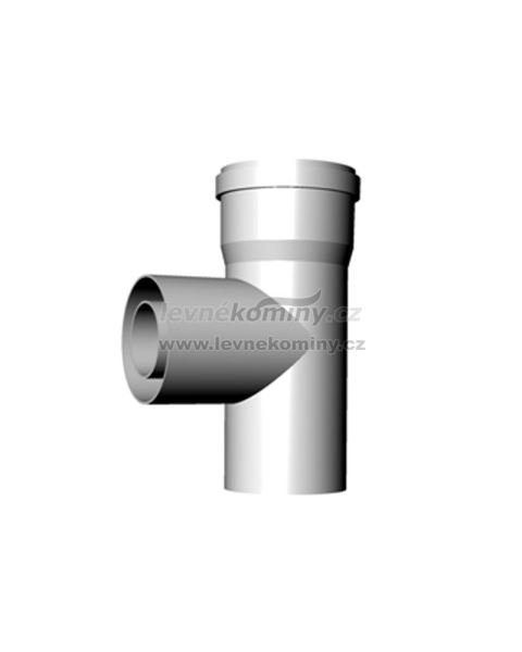 T-kus DN 80/125, plast, AZ