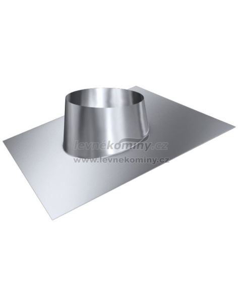MKD - Střešní prostup nerezový pro komín MKD 180 ( otvor 260 mm)