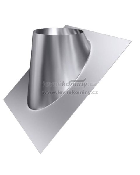 MKD - Střešní prostup nerezový pro komín MKD 160 ( otvor 240 mm)