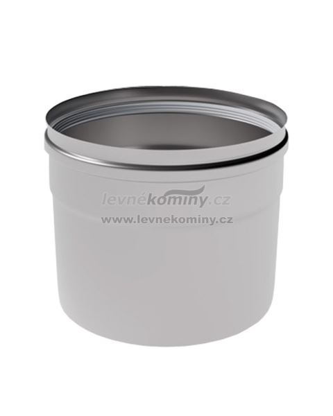 Přechodka mezi Flexi roura - Pevná roura