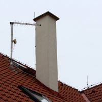 CS komín Universal jednoprůduch s vent. šachtou Optimal PLUS 180 mm kouřovod 90° (11)