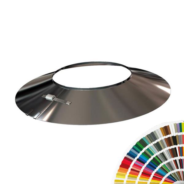 MKD - Kryt pro stěnový a stropní prostup - růžice 200 - lakovaný RAL