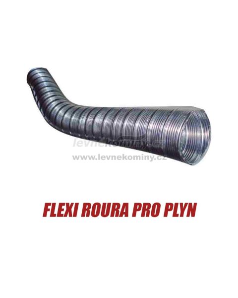 Flexi nerez DN 250, plyn, tl. 2x 0,10mm - uvnitř hladká
