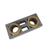 CS komín Universal dvouprůduch s vent. šachtou Optimal 200-45°/180-45° (3)