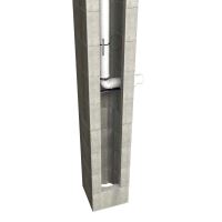 CS komín Plast jednoprůduch 80 mm (2)