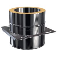 CS komín MKD s odnímatelným dnem průměr 200 mm kouřovod 90° (20)