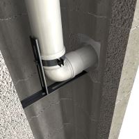 CS komín Plast dvouprůduch Optimal 200/80 mm 90° (3)