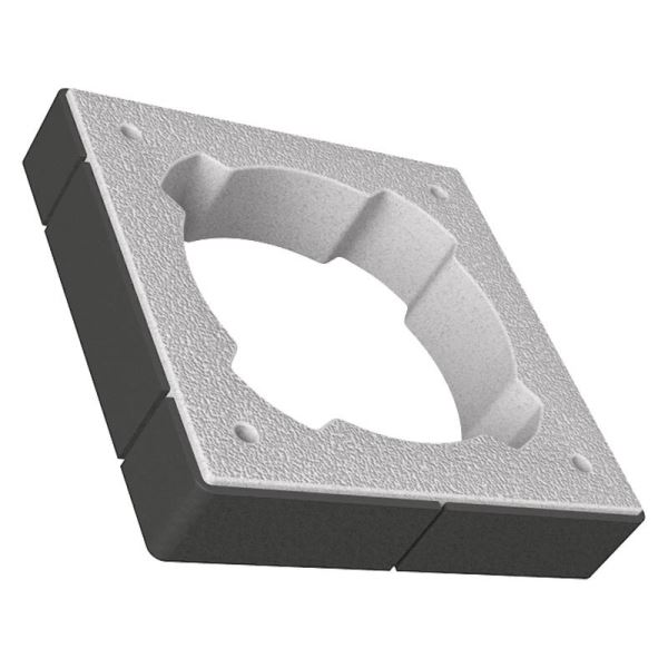 CS-Prstenec antracit cihla 38*38*8 cm