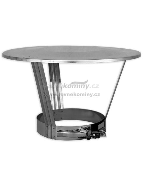 CS-Komínová stříška nerez 140 mm