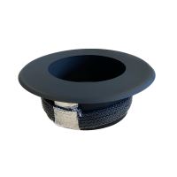 KOVO - černá redukce pro komín o průměru 180 mm - s těsnícím provazcem (vnitřní)