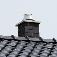 CS komín Universal jednoprůduch Optimal PLUS 160 mm kouřovod 90° (8)