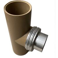 CS-nerezová redukce pro komín o průměru 200 mm - převlečná s těsněním (vnější) (3)