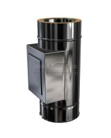 CS komín MKD s vybíracími dvířky průměr 160 mm kouřovod 90° (15)